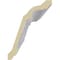 Ekena Millwork 4 3/8"H x 3 1/4"P x 5 3/8"F x 94 1/2"L, (6 1/2" Repeat), Versailles Crown Moulding MLD04X04X05VE - alternate 3